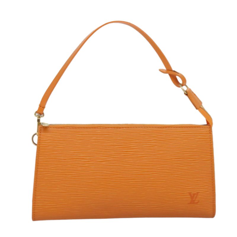 Louis Vuitton Pochette Accessoire  Leather Clutch Bag - Barde