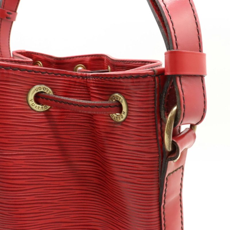 Louis Vuitton Noé  Leather Shoulder Bag - Barde - Image 5