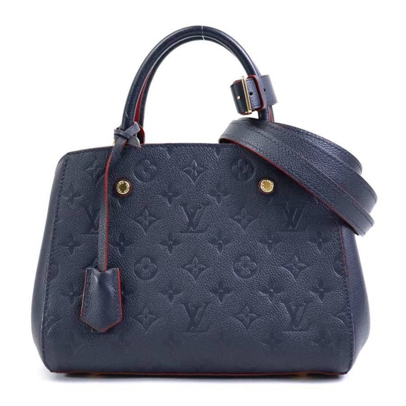 Louis Vuitton Montaigne  Leather Handbag - Barde