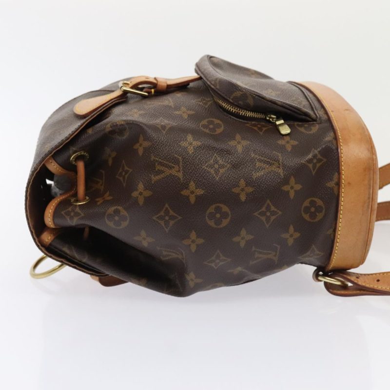 Louis Vuitton Montsouris  Canvas Backpack Bag - Barde - Image 4