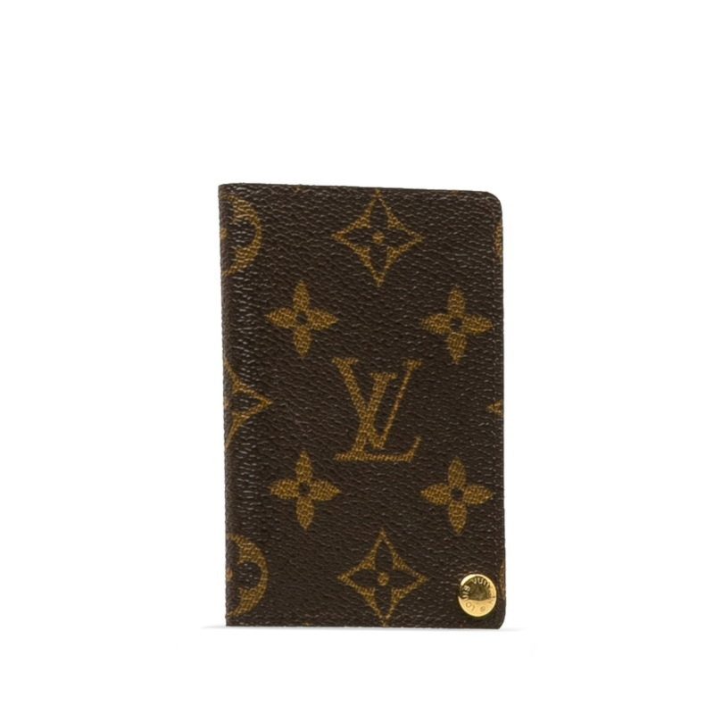 Louis Vuitton Porte Carte Crédit Pression  Canvas Wallet - Barde