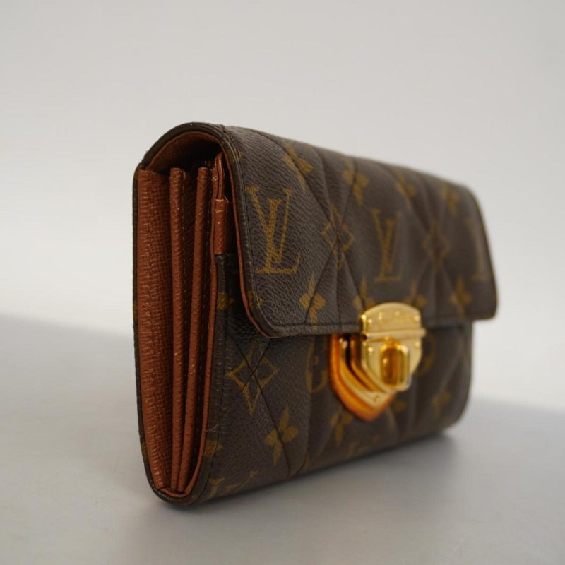 Louis Vuitton Sarah  Canvas Wallet - Barde - Image 4