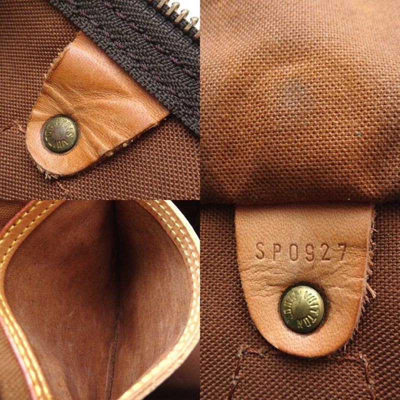 Louis Vuitton Speedy 30  Canvas Handbag - Barde - Image 5