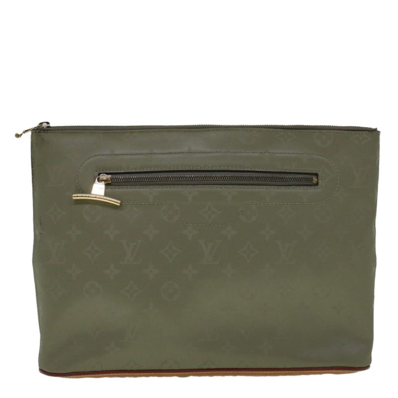 Louis Vuitton Pochette Cosmos  Leather Clutch Bag - Barde