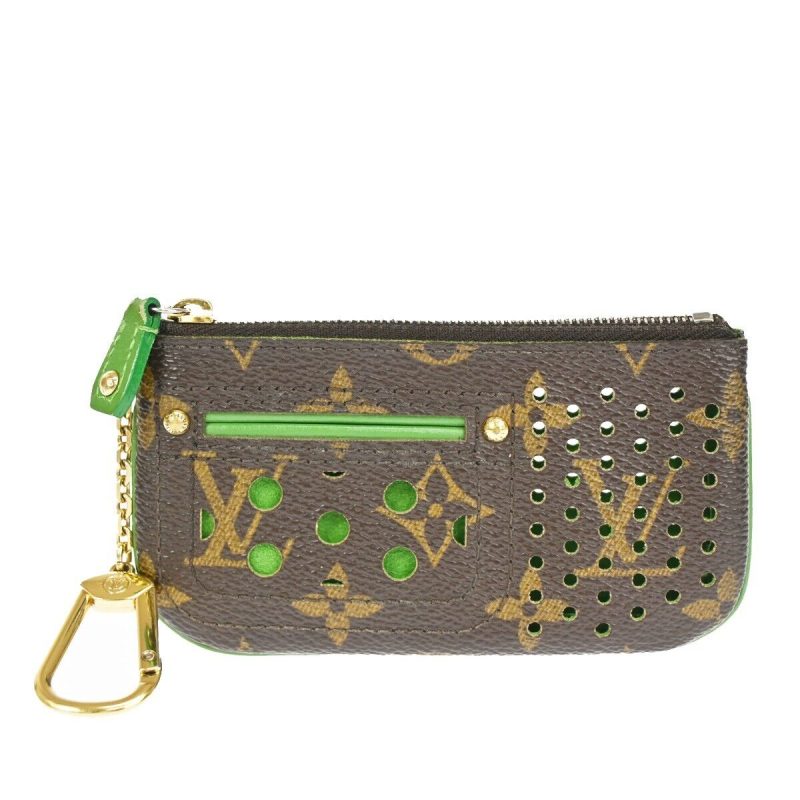 Louis Vuitton Pochette Clés  Canvas Clutch Bag - Barde