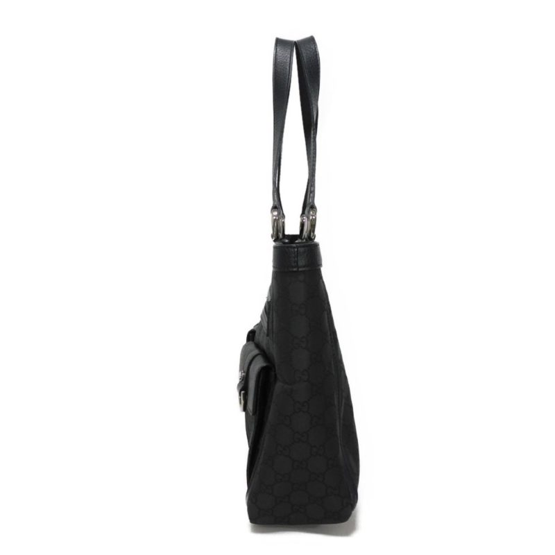 Gucci  Nylon Leather Shoulder Bag Tote Bag (Pre-Owned) - Barde - Image 3