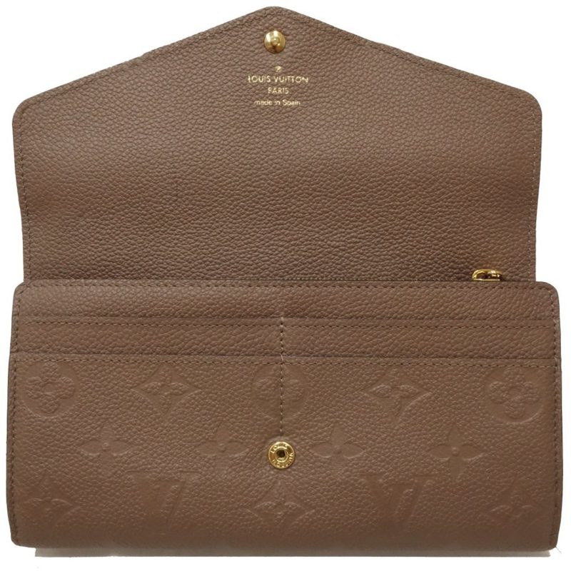 Louis Vuitton Portefeuille Sarah  Canvas Wallet - Barde - Image 6