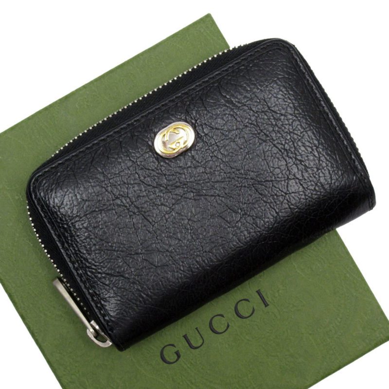Gucci  Leather Coin Purse/Coin Case (Pre-Owned) - Barde
