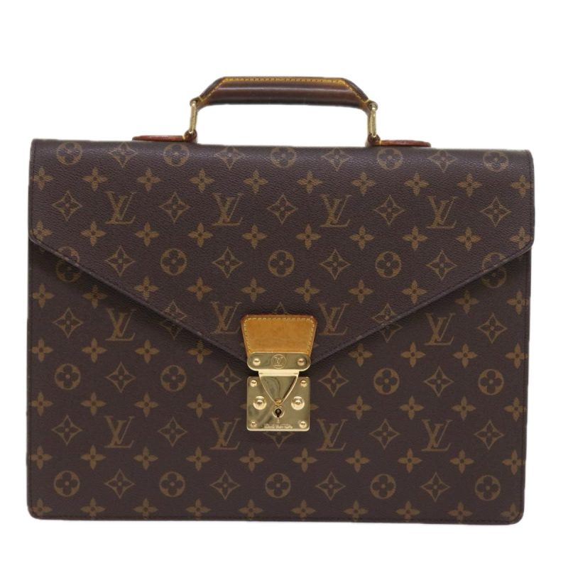 Louis Vuitton Serviette Conseiller  Canvas Handbag - Barde