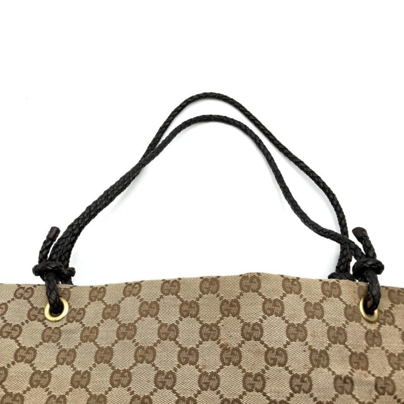 Gucci  Gg Canvas Leather Shoulder Bag Tote Bag (Pre-Owned) - Barde - Image 5