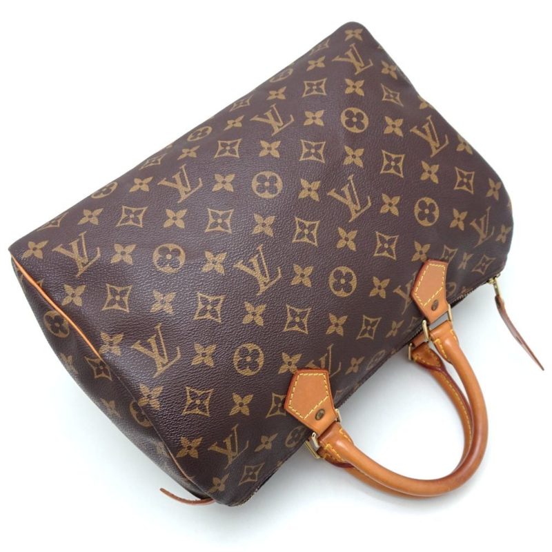 Louis Vuitton Speedy 30  Canvas Handbag - Barde - Image 3