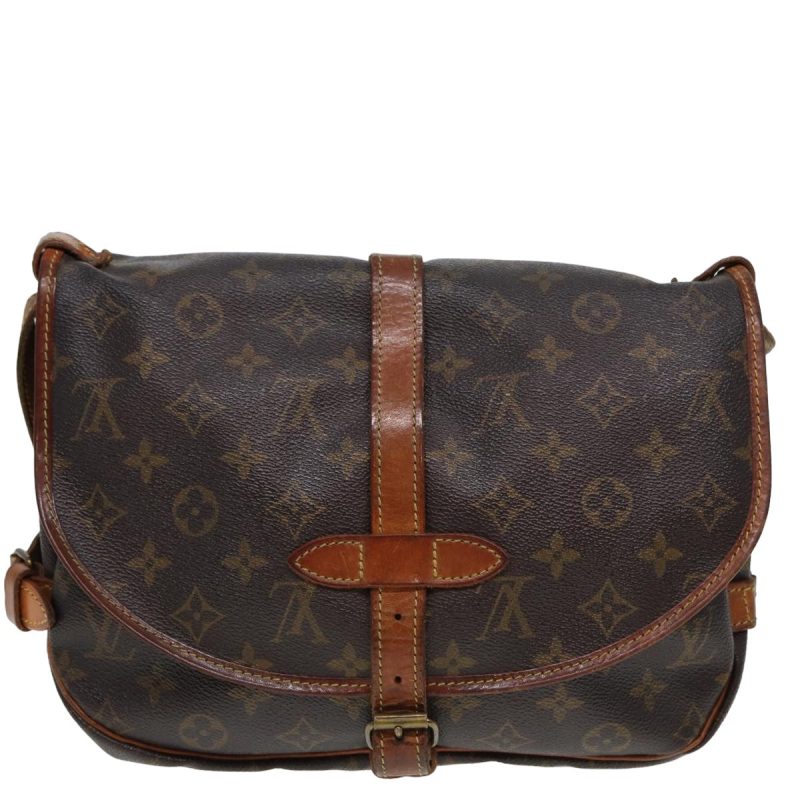 Louis Vuitton Saumur  Canvas Shoulder Bag - Barde - Image 2