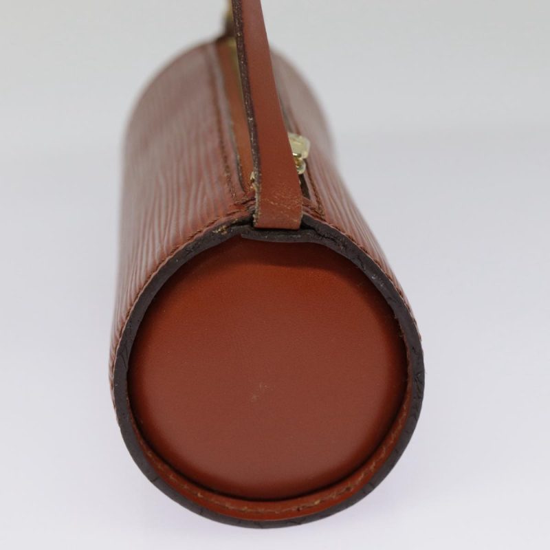 Louis Vuitton Papillon  Leather Clutch Bag - Barde - Image 4