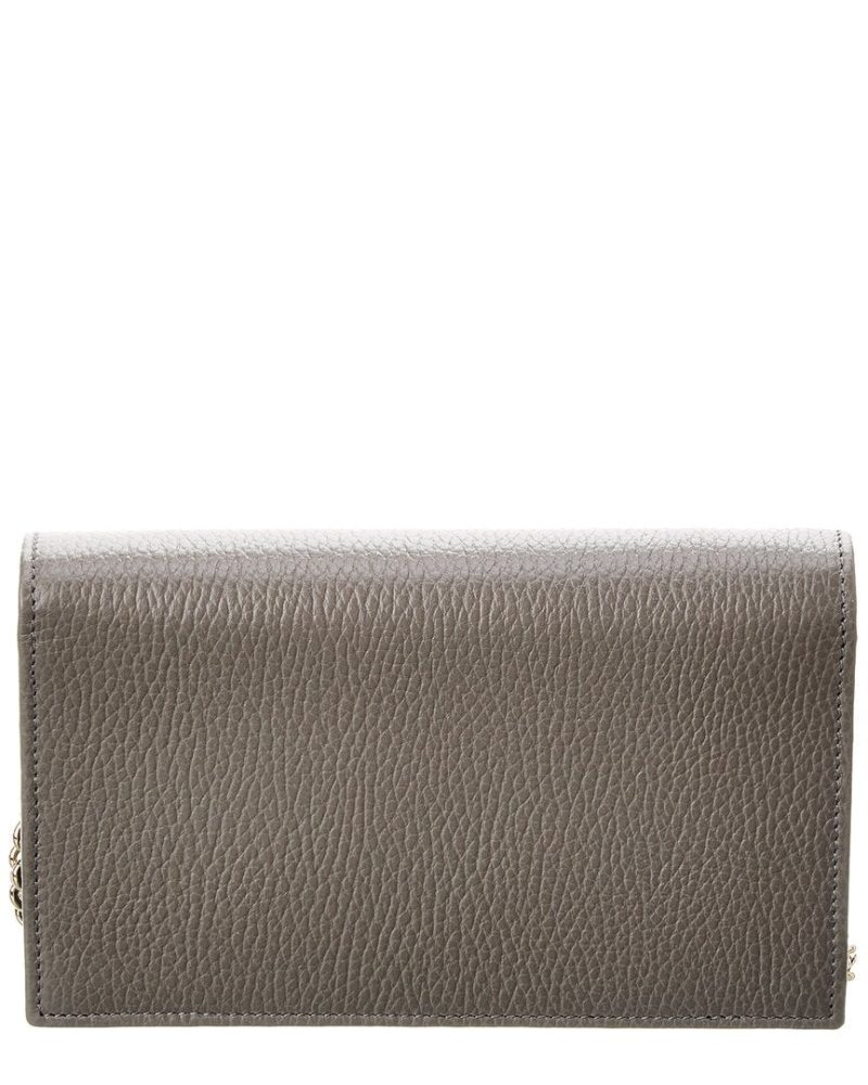 Gucci Interlocking G Leather Wallet On Chain - Barde - Image 2