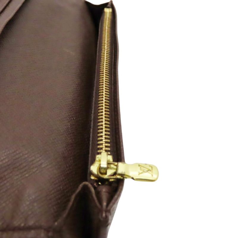Louis Vuitton Damier Ebene Long Wallet - Barde - Image 6