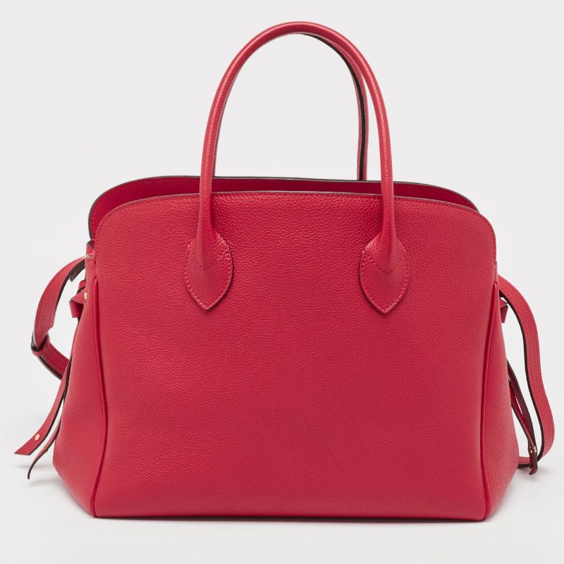 Louis Vuitton Red Leather Milla Mm Bag - Barde - Image 3
