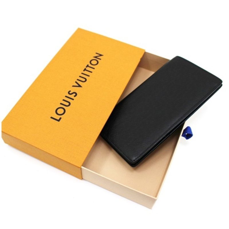 Louis Vuitton Portefeuille Brazza Leather Wallet - Barde