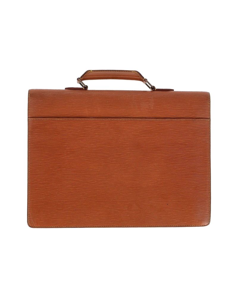 Louis Vuitton Serviette Conseiller Briefcase in Brown Epi Leather - Barde - Image 3