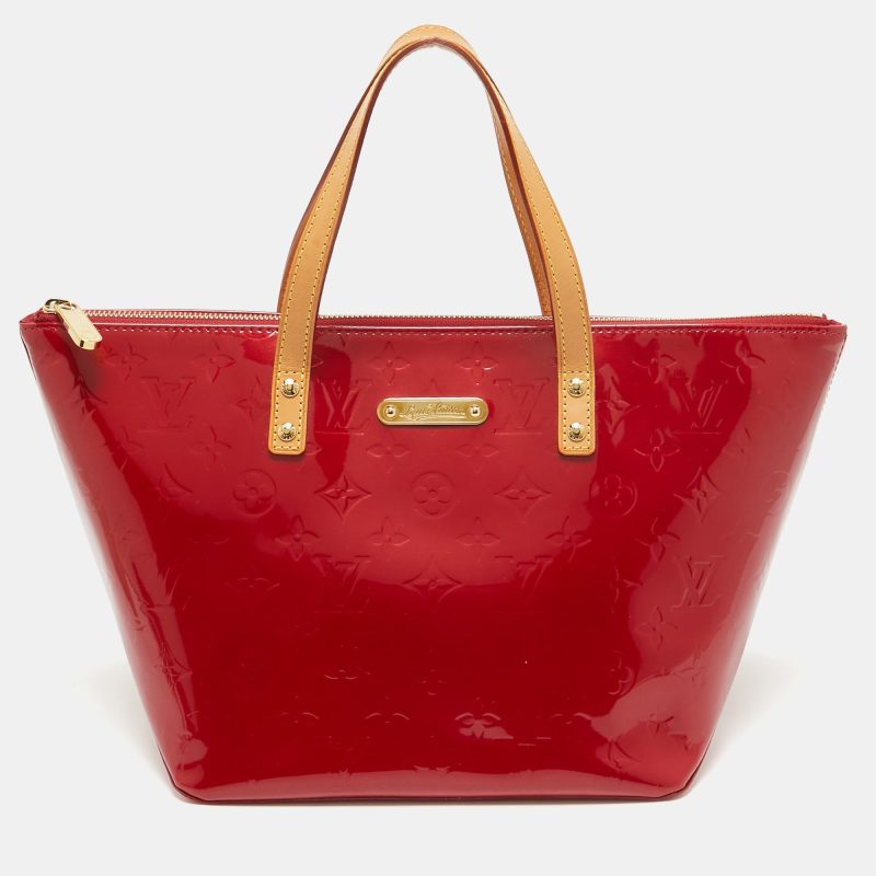 Louis Vuitton Pomme D’amour Monogram Vernis Bellevue Pm Bag - Barde