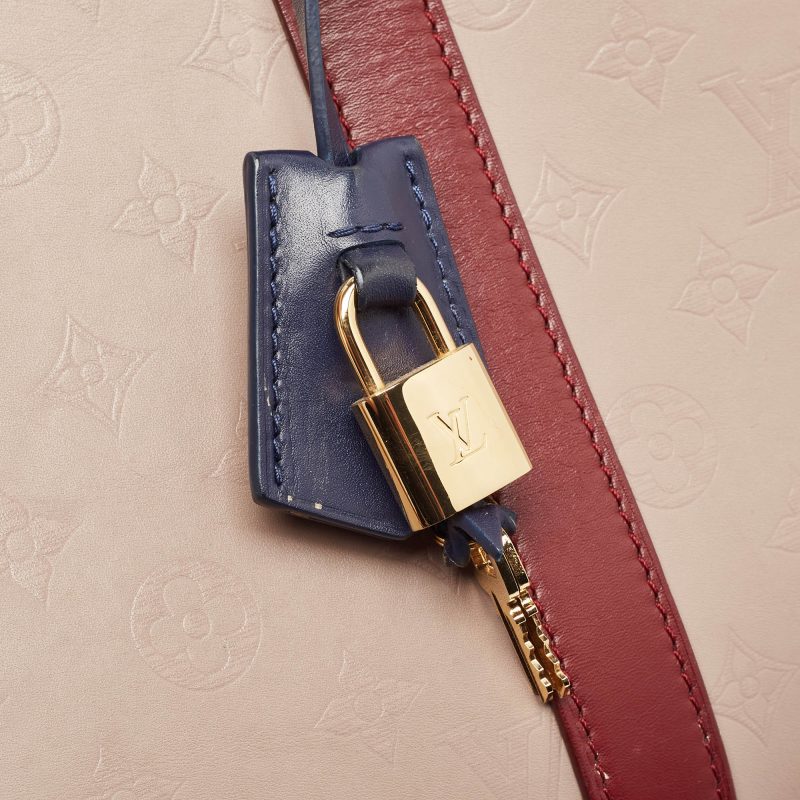 Louis Vuitton Red/plume Monogram Leather Very Mm Bag - Barde - Image 5
