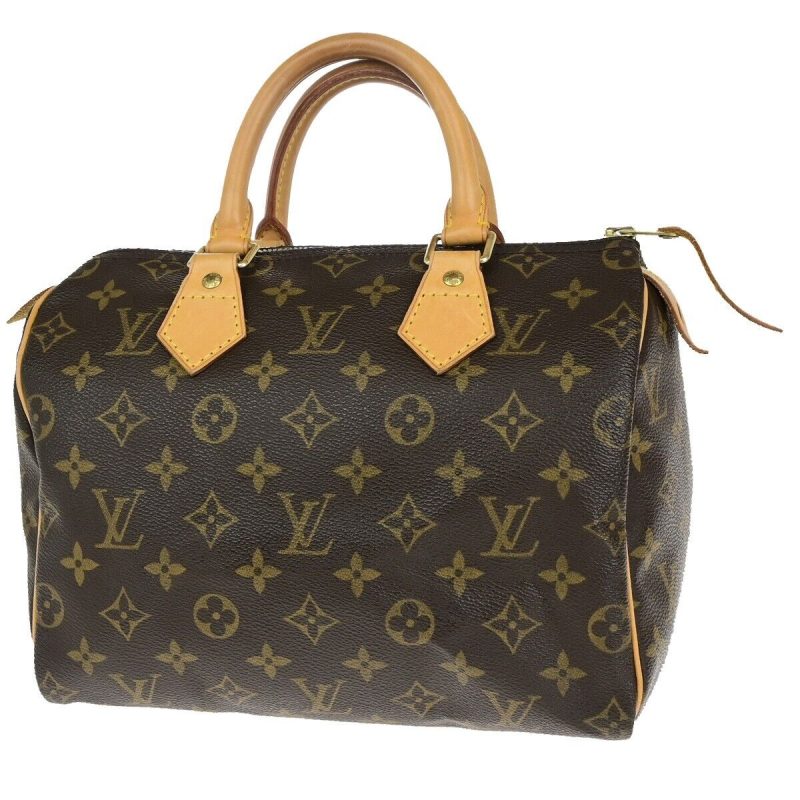Louis Vuitton Speedy 25  Canvas Handbag - Barde