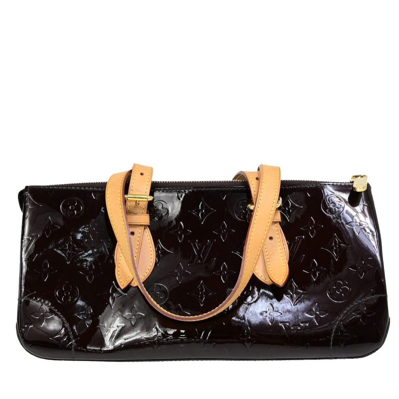 Louis Vuitton Rosewood  Patent Leather Shoulder Bag - Barde - Image 2
