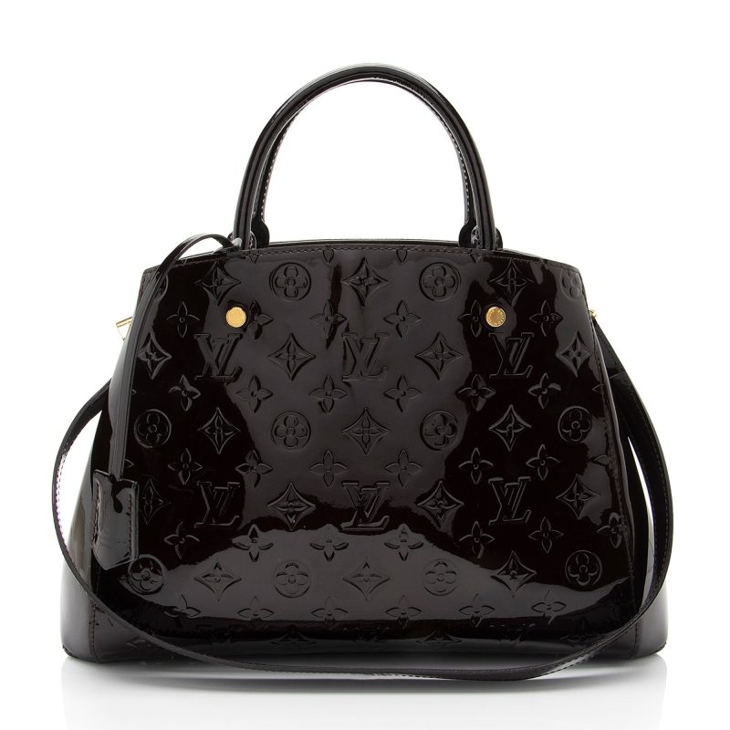 Louis Vuitton Monogram Vernis Montaigne MM Satchel - Barde