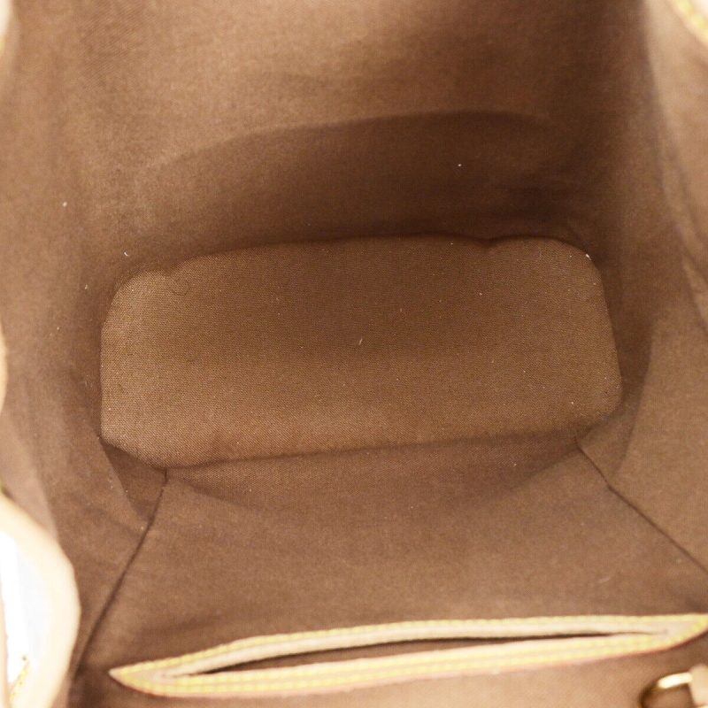 Louis Vuitton Montsouris Mm  Canvas Backpack Bag - Barde - Image 5