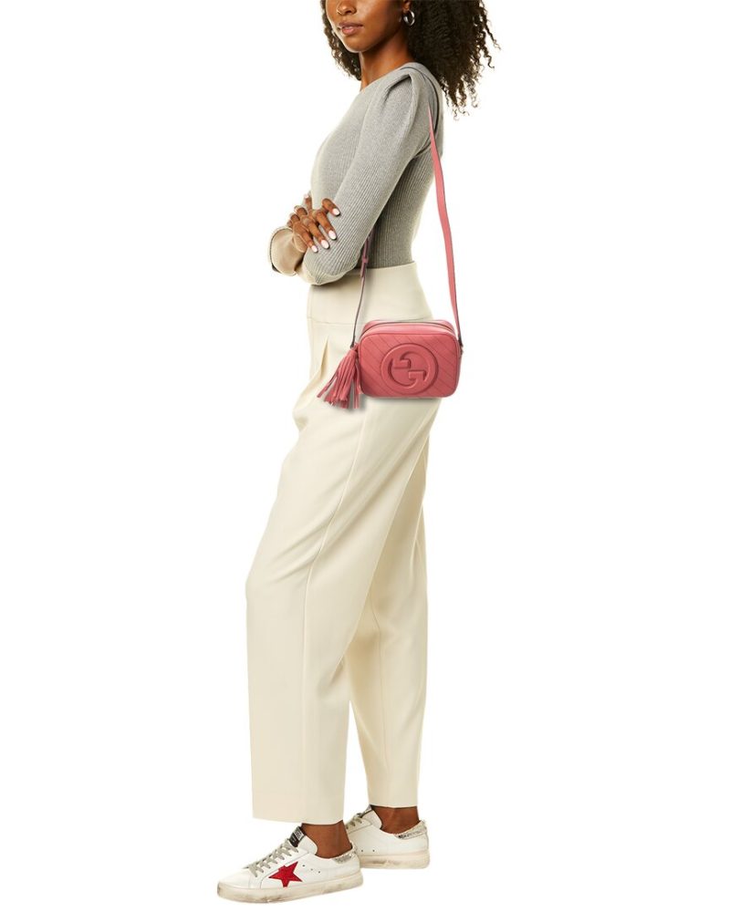 Gucci Blondie Small Leather Shoulder Bag - Barde - Image 4