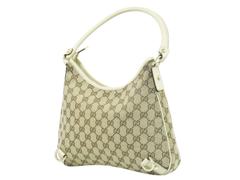 Gucci Abbey  Canvas Shoulder Bag () - Barde - Image 2