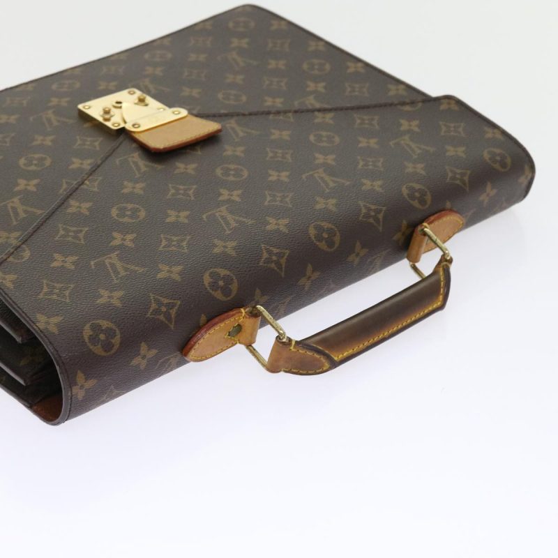Louis Vuitton Serviette Conseiller  Canvas Handbag - Barde - Image 4