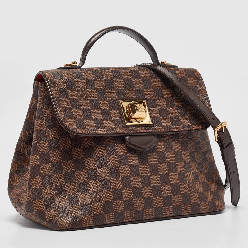 Louis Vuitton Damier Ebene Canvas Bergamo Mm Bag - Barde - Image 2