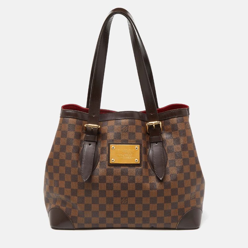 Louis Vuitton Damier Ebene Canvas Hampstead Mm Bag - Barde