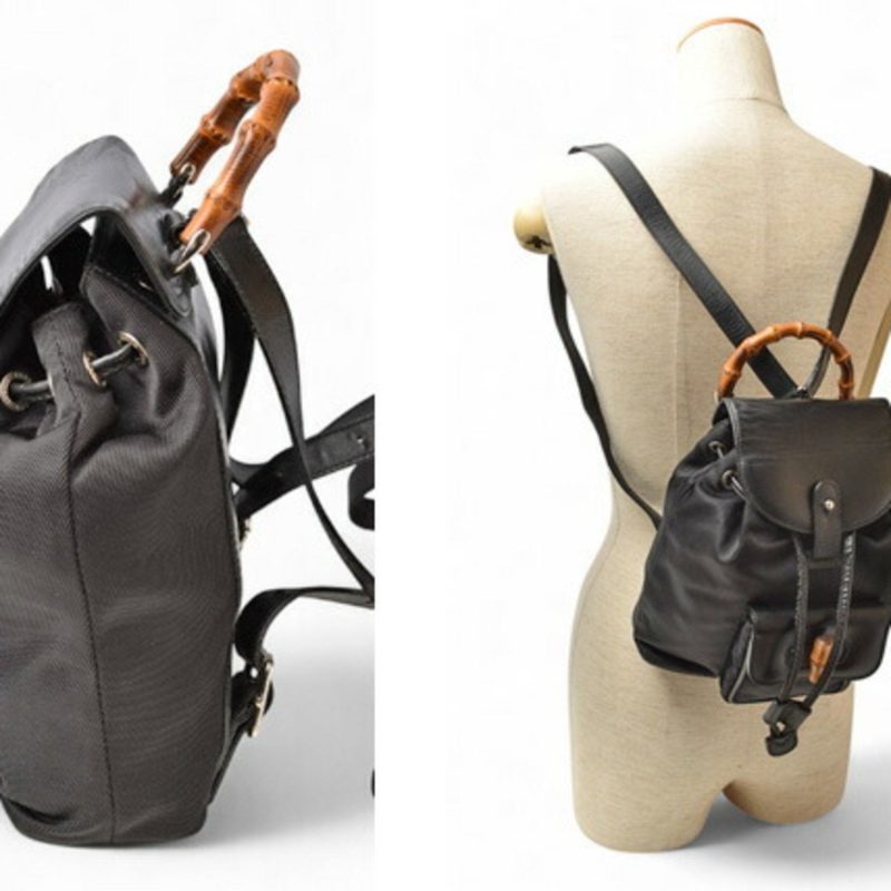 Gucci  Leather Backpack (Pre-Owned) - Barde - Image 3