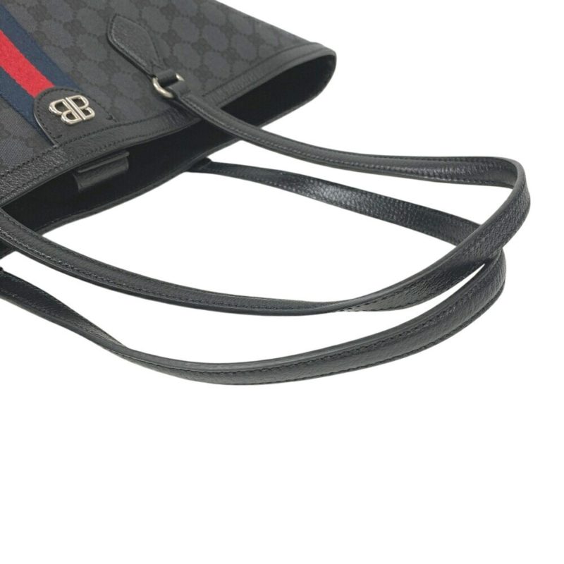 Gucci  Canvas Leather Tote Bag (Pre-Owned) - Barde - Image 5