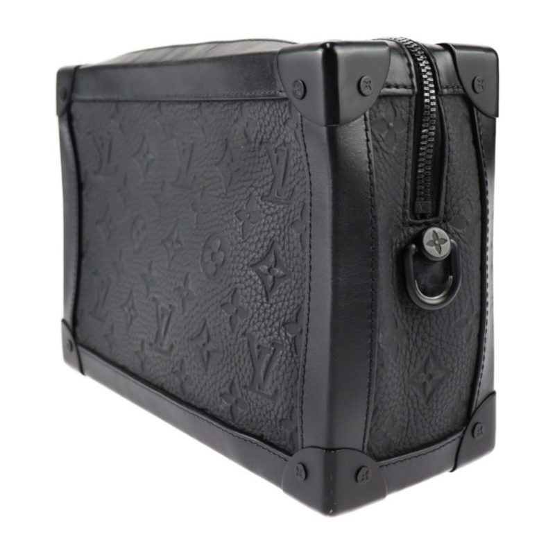 Louis Vuitton Soft Trunk  Leather Shoulder Bag - Barde - Image 4