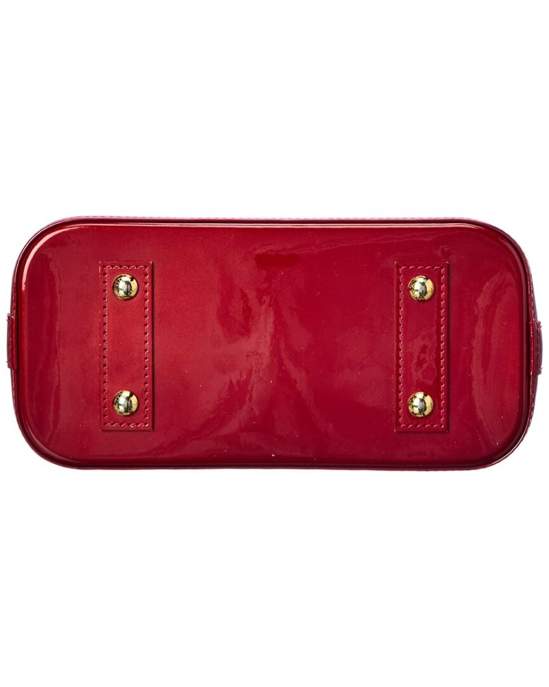 Louis Vuitton Red Monogram Vernis Leather Alma BB ( ) - Barde - Image 3