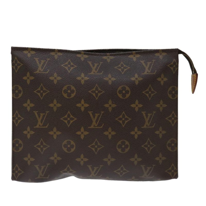 Louis Vuitton Poche Toilette  Canvas Clutch Bag - Barde