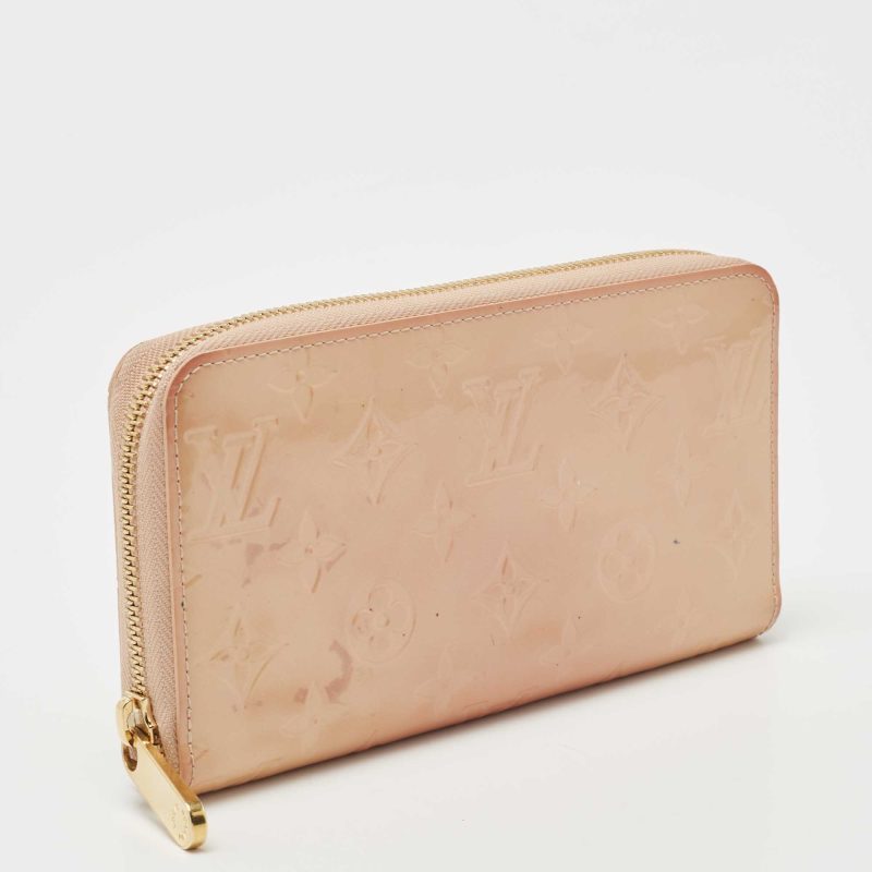 Louis Vuitton Noisette Monogram Vernis Zippy Wallet.. - Barde - Image 5