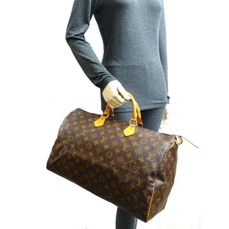 Louis Vuitton Speedy 40  Canvas Travel Bag - Barde - Image 6