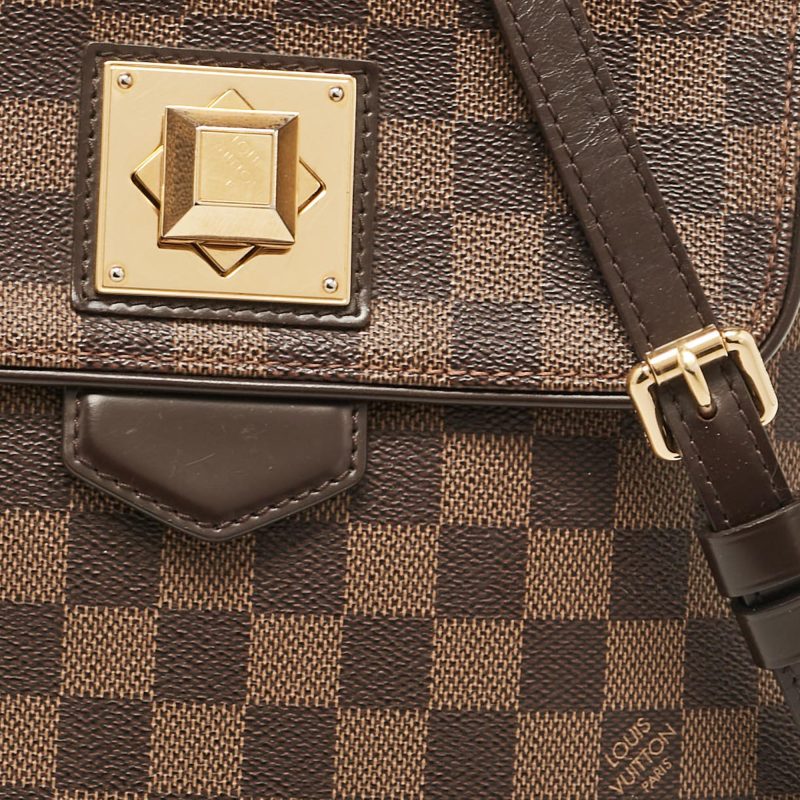 Louis Vuitton Damier Ebene Canvas Bergamo Pm Bag - Barde - Image 4