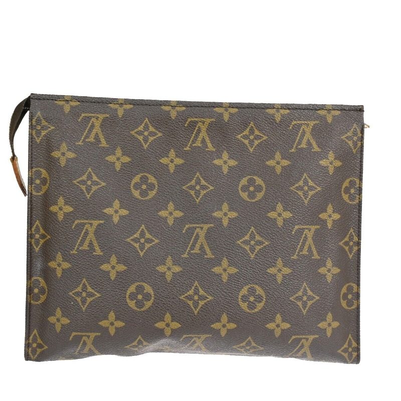 Louis Vuitton Poche Toilette  Canvas Clutch Bag - Barde