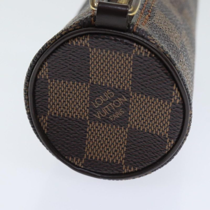 Louis Vuitton Papillon  Canvas Clutch Bag - Barde - Image 3