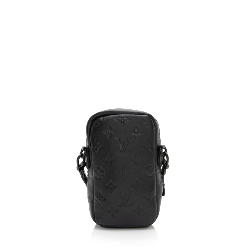 Louis Vuitton Monogram Shadow Double Phone Pouch - Barde - Image 3
