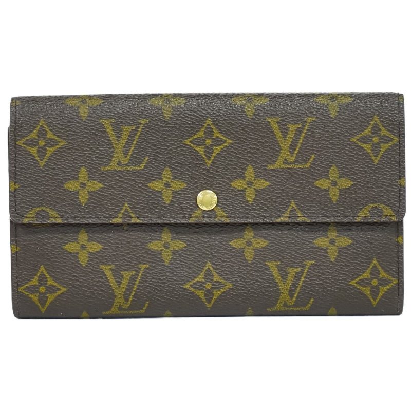Louis Vuitton Porte Monnaie Cit  Canvas Wallet - Barde
