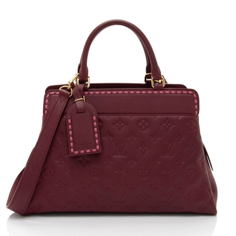 Louis Vuitton Monogram Empreinte Vosges MM Satchel - Barde