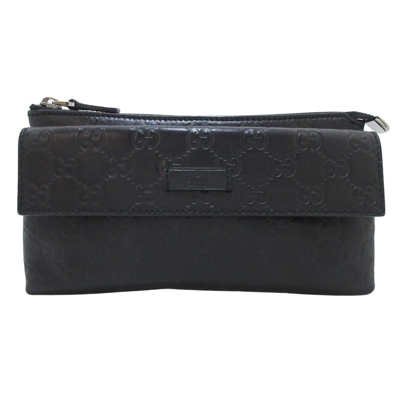 Gucci Shimmer Line  Leather Clutch Bag () - Barde