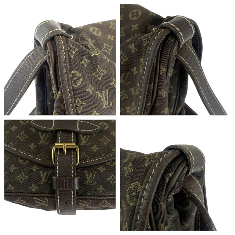 Louis Vuitton Monogram Mini Lin Saumur 30 Shoulder Bag - Barde - Image 5