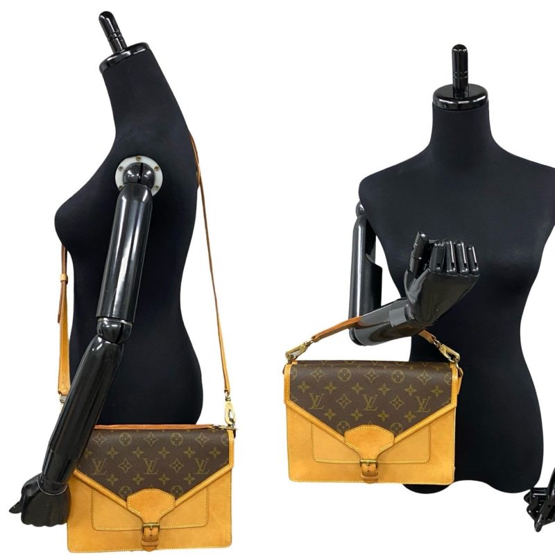 Louis Vuitton Vintage Monogram Leather 2way Bag - Barde - Image 3