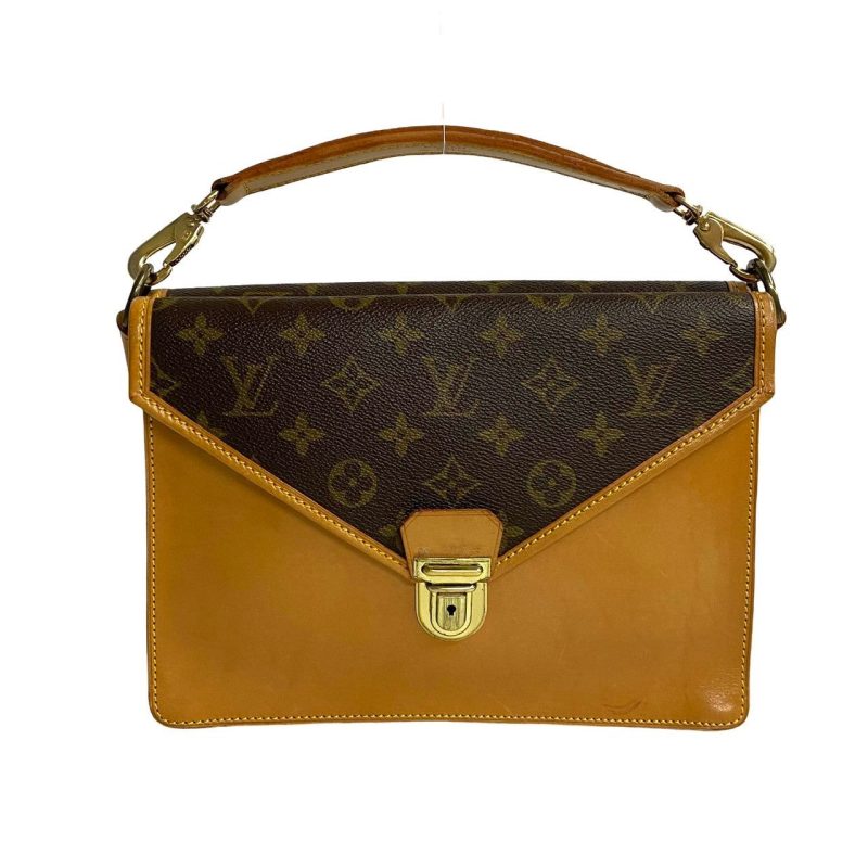Louis Vuitton Vintage Monogram Leather 2way Bag - Barde - Image 5
